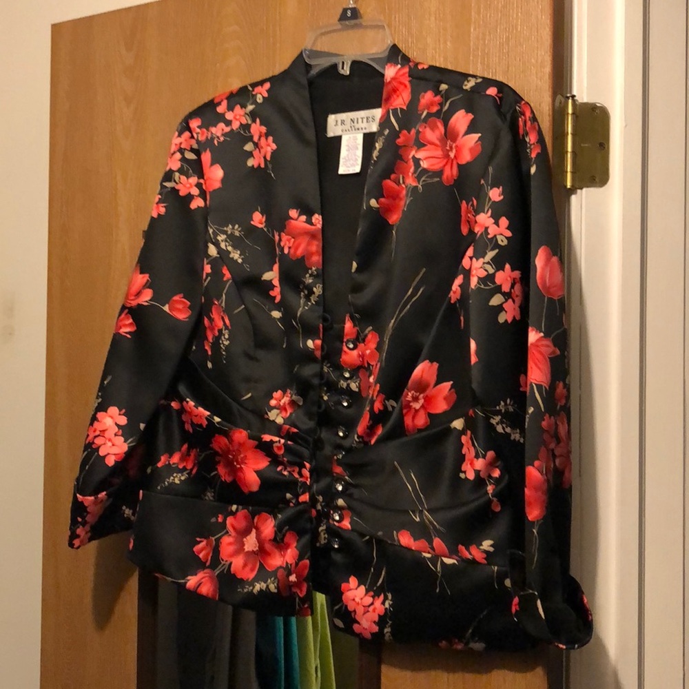 J. R. Nites by Caliendo Floral Jacket